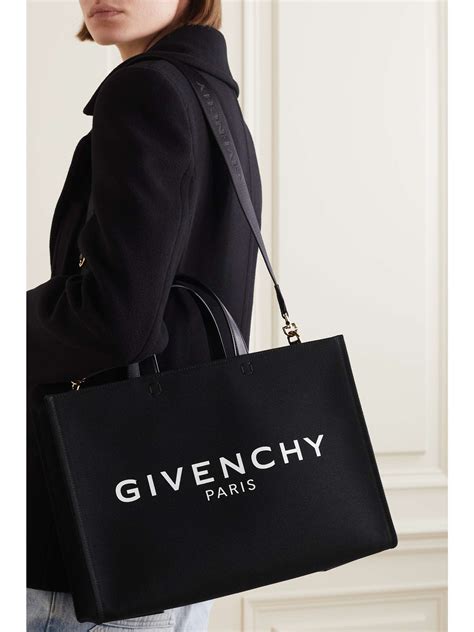 givenchy canvas g tote|Givenchy shopping tote.